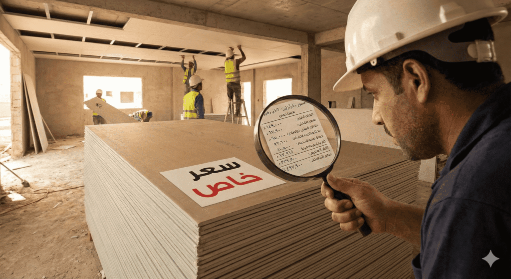 خفايا أسعار "الجبس بورد": كيف تحسب تكلفة سقفك بدقة؟